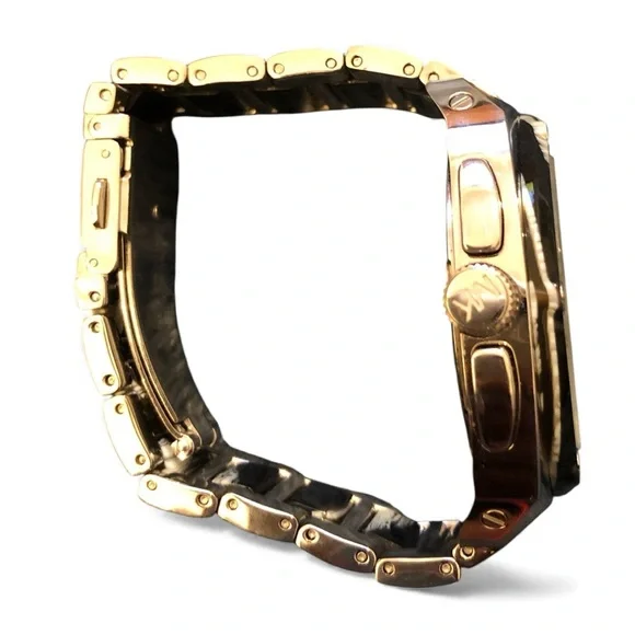 Michael Kors Tribeca Chronograph Zebra Bracelet Watch MK5595 Holiday Gift Ready - Picture 5 of 10